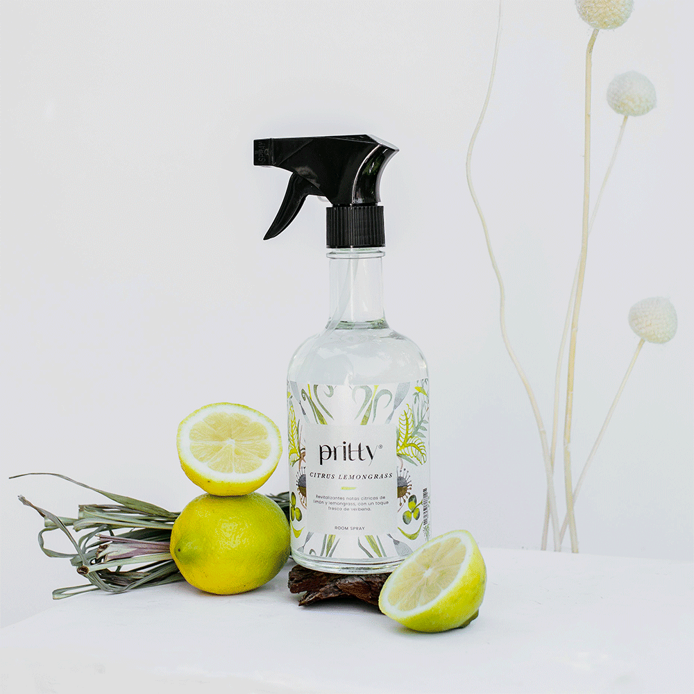 Room Spray Citrus Lemongrass 375ml.